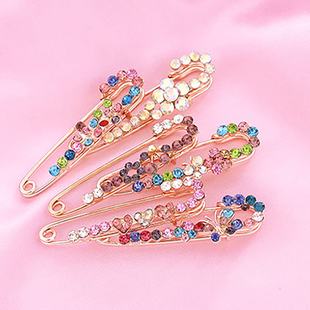ストーンが豪華なブローチ/1個売り