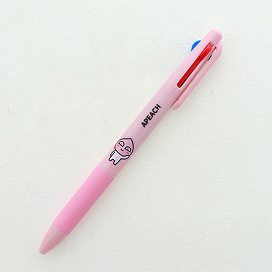 アピーチ/カカオフレンズ3色ボールペン