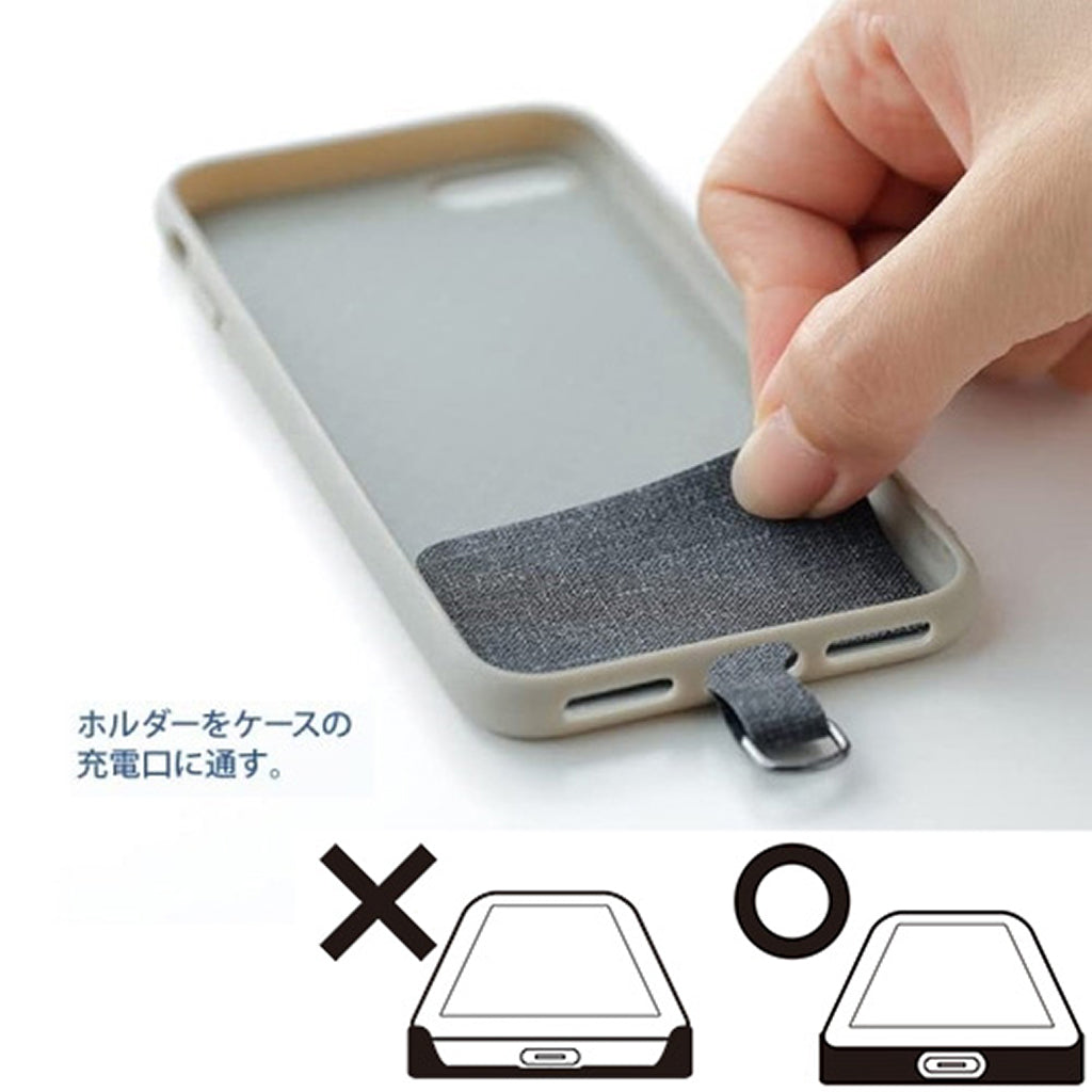 ブラウン/簡単・便利スマショルダー/スマホショルダー