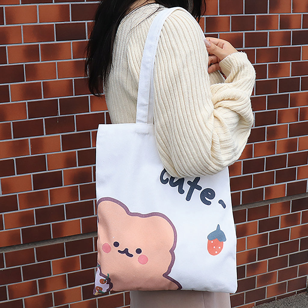 もこもこクマさんトートバッグ