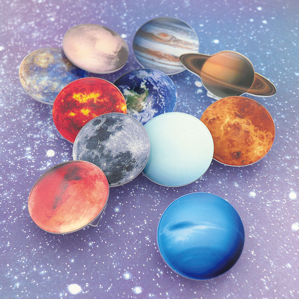 太陽系の星たちアクリルクリップ/1個売り
