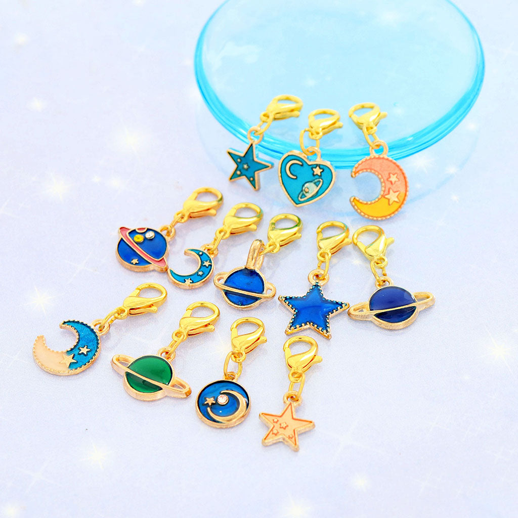 星空系いろいろモチーフジッパーチャーム/1個売り