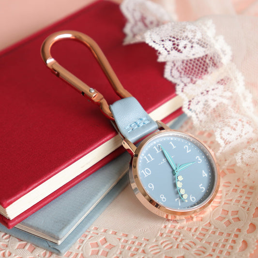 スズラン/カラビナキーホルダーウォッチ