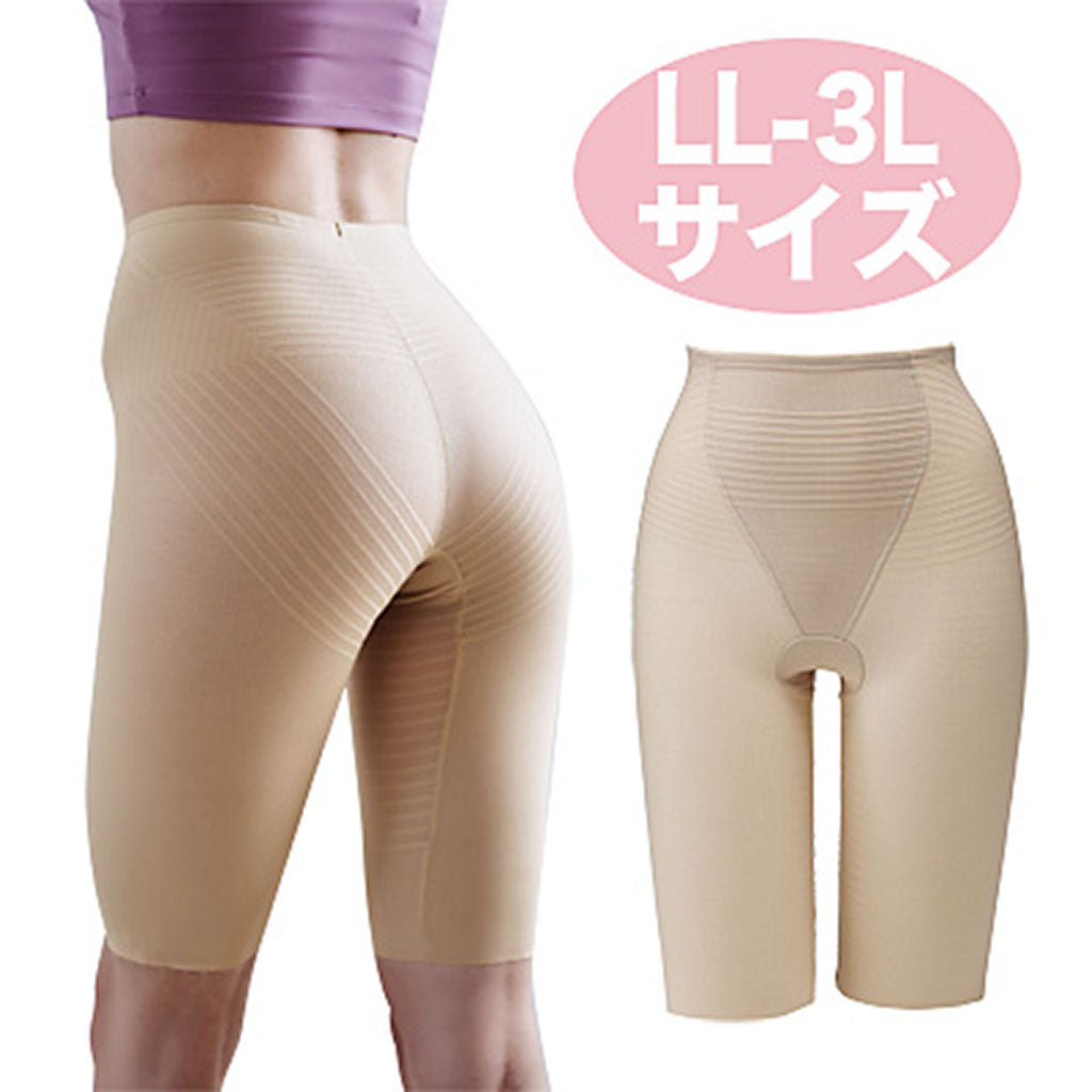 LL~3L/極薄ととのう履くサポーター