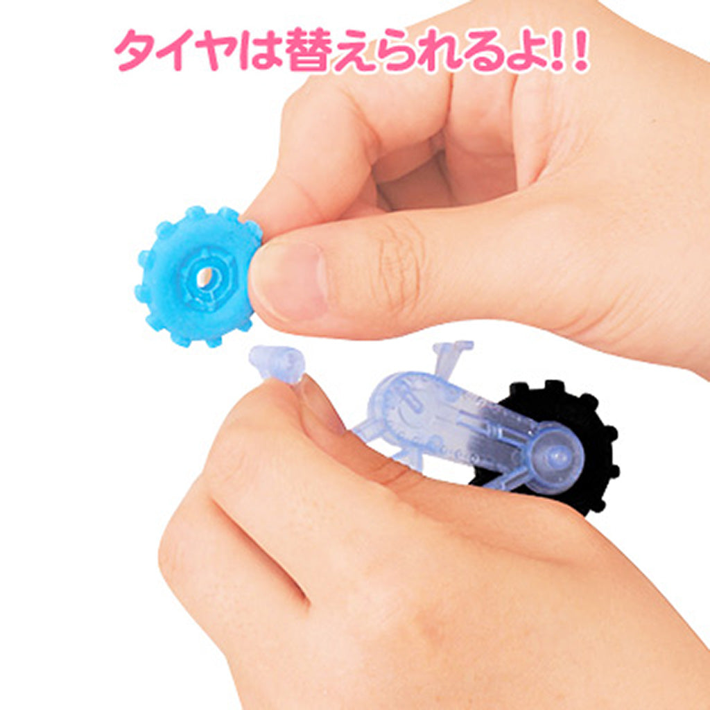 消しゴムタイヤ2組つき自転車/1セット売り