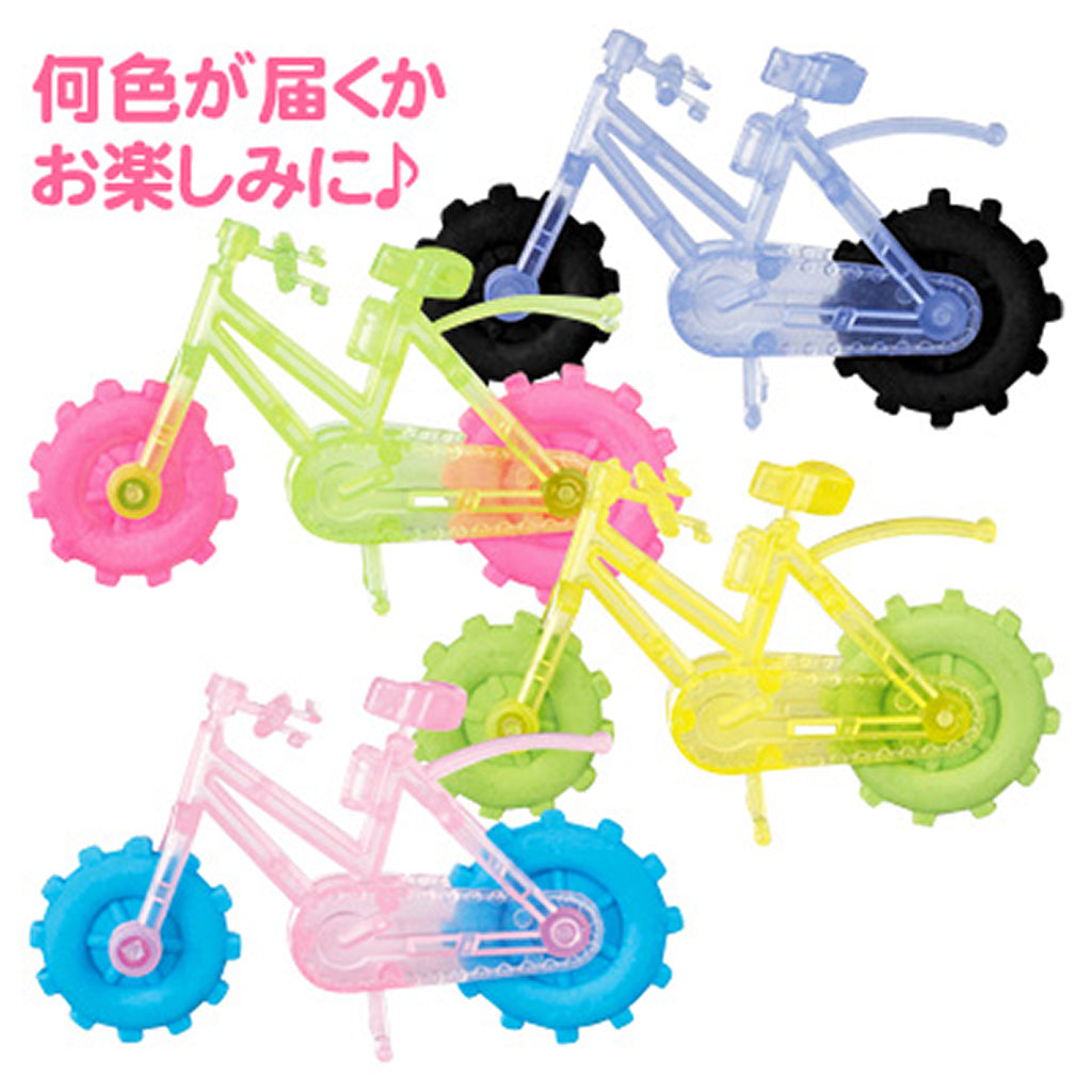 消しゴムタイヤ2組つき自転車/1セット売り