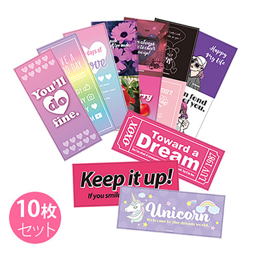 オリジナルデザインステッカー/10枚セット