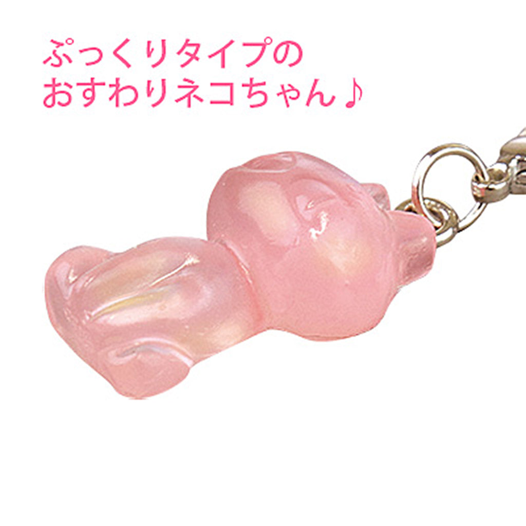 オーロラカラー/ネコジッパーチャーム/1個売り