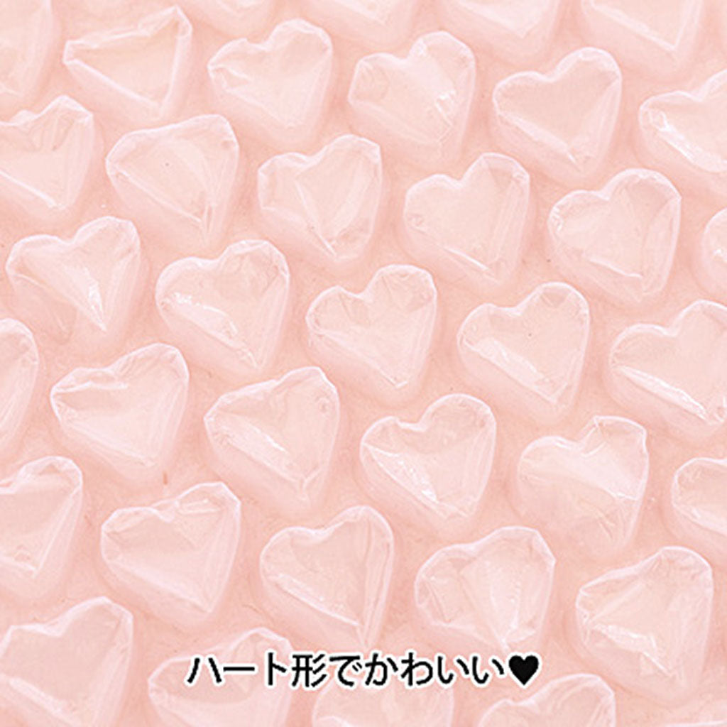 ベビーピンク/ハート柄エアパック大