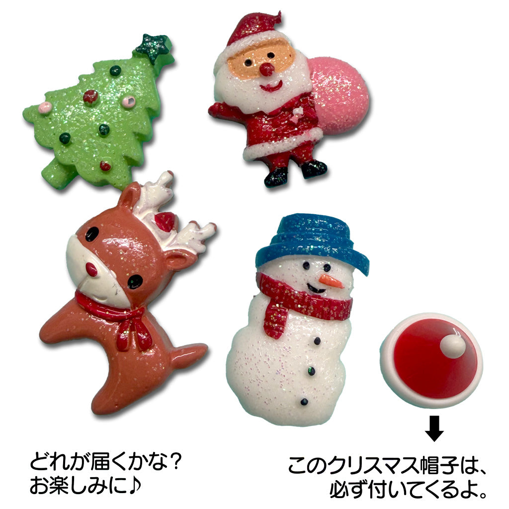 クリスマス用パーツ入り ＞ほっぺちゃん手しぼりキット 見本とツリーも