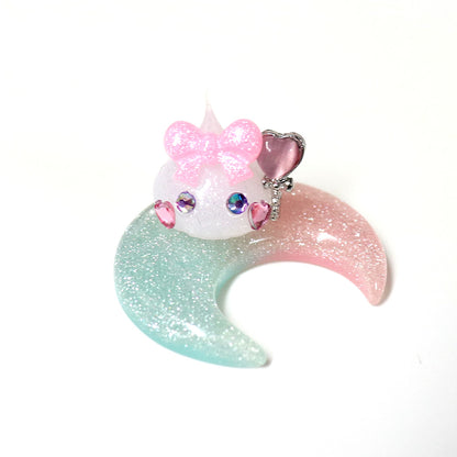 ＜ゆめかわパーツ入り＞ほっぺちゃん手しぼりキット／見本とかわいいパーツ7個がセットに！