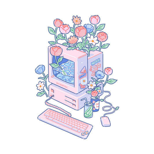 ステッカー（PC）/イラストレーターHiroko