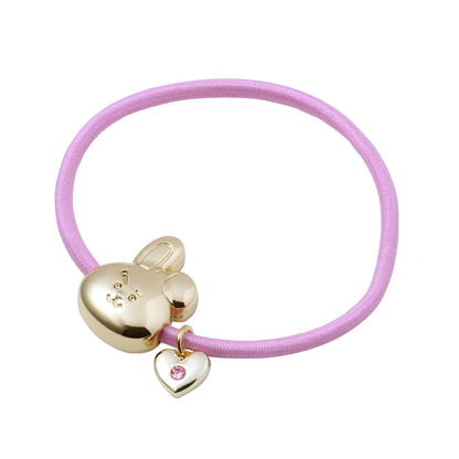 BT21 COOKY　メタルチャームヘアゴム