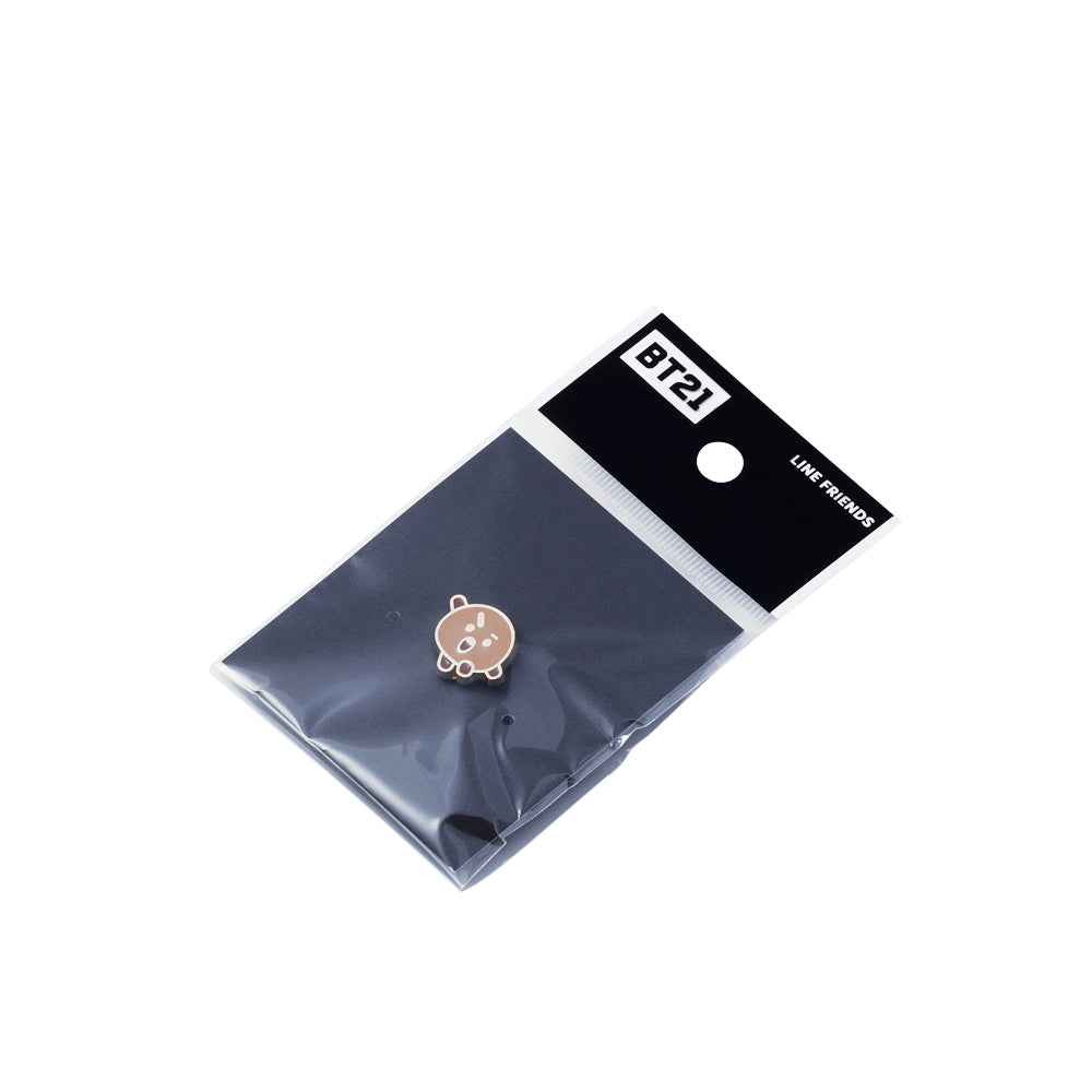 BT21 SHOOKY　フェイスピンバッジ