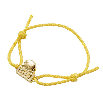 BT21 CHIMMY　メタルチャームコードブレス　