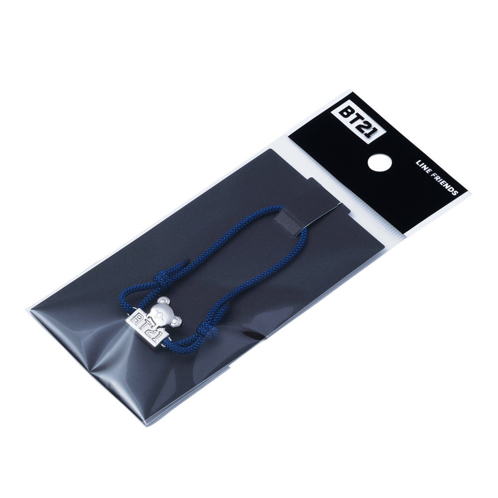 BT21 KOYA　メタルチャームコードブレス　