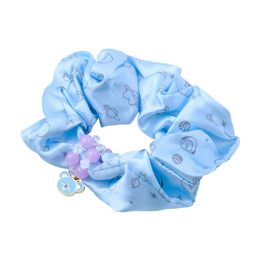 BT21 KOYA　キャラクター総柄　チャーム付きシュシュ