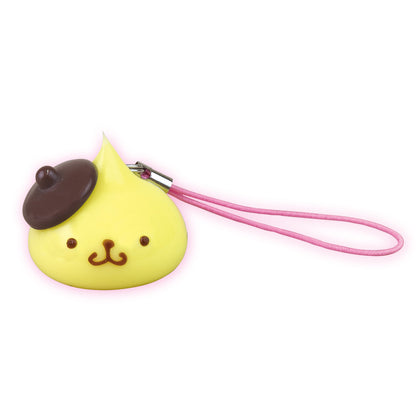ポムポムプリン／サンリオキャラクターズ ほっぺちゃんストラップ