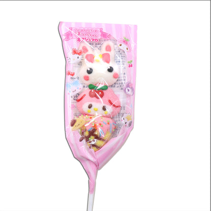 マイメロディ x ほっぺちゃん串マシュマロ