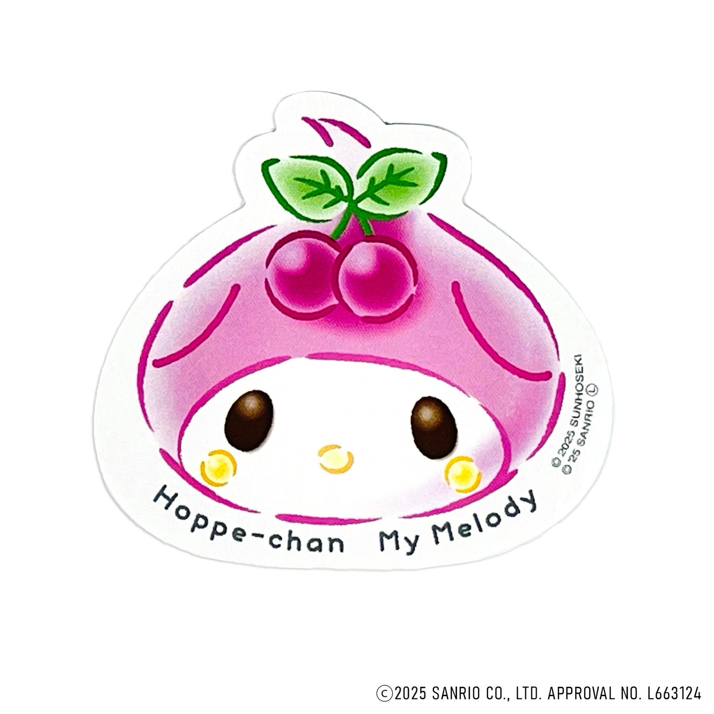 My Melody マイメロディ ステッカー ほっぺちゃん