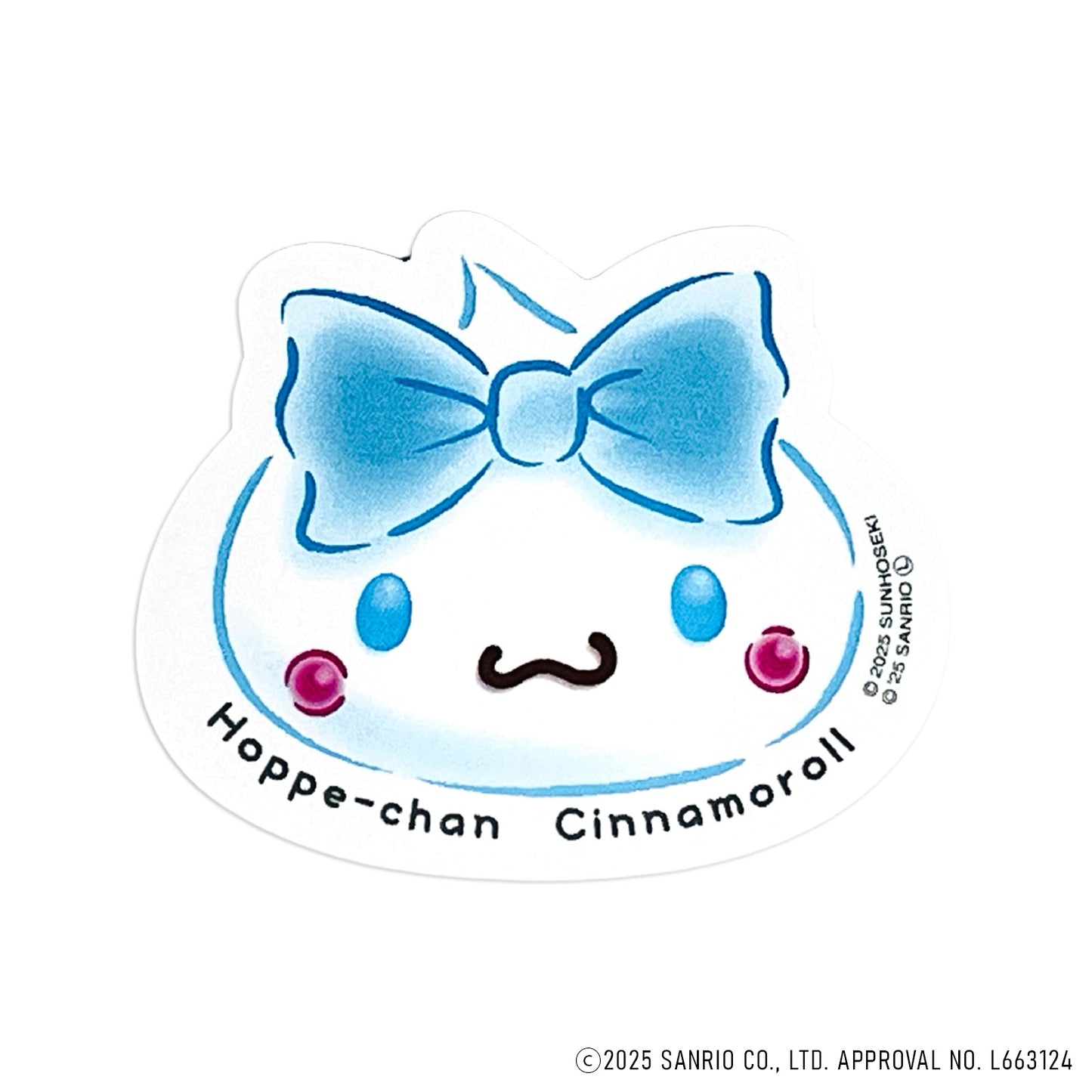 Cinnamoroll シナモロール ステッカー ほっぺちゃん