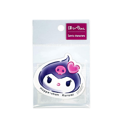 Kuromi クロミ ステッカー ほっぺちゃん