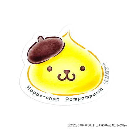 Pompompurin ポムポムプリン ステッカー ほっぺちゃん