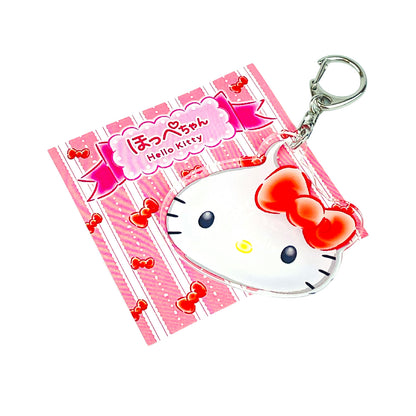 Hello Kitty ハローキティ アクリルキーホルダーほっぺちゃん