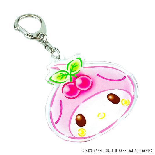 My Melody マイメロディ アクリルキーホルダーほっぺちゃん