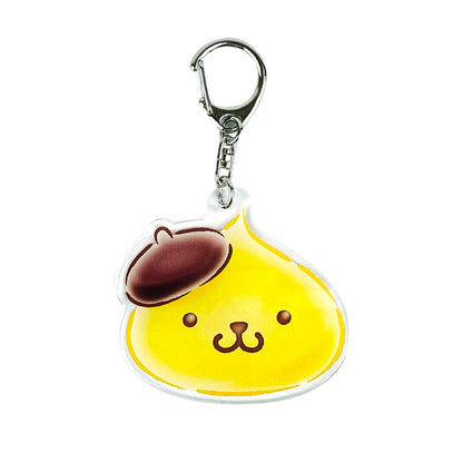 Pompompurin ポムポムプリン アクリルキーホルダーほっぺちゃん
