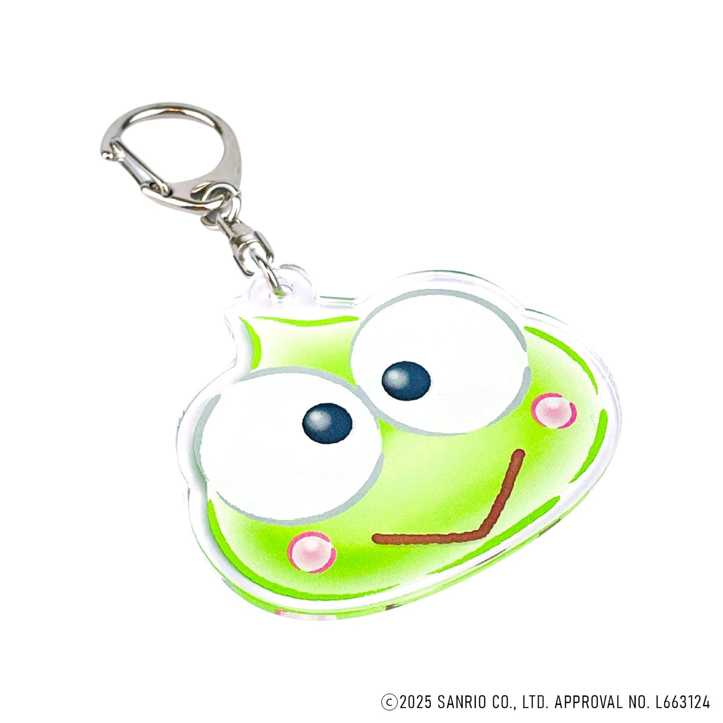 Kerokerokeroppi けろけろけろっぴ アクリルキーホルダーほっぺちゃん