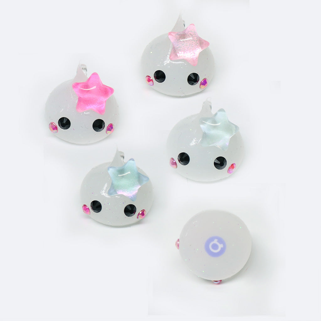 牡牛座☆ほっぺちゃん／蓄光ラメほっぺちゃんストラップ／おまじないカード付き