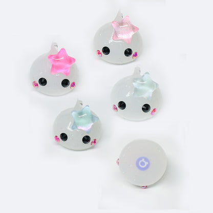 牡牛座☆ほっぺちゃん／蓄光ラメほっぺちゃんストラップ／おまじないカード付き