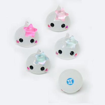 双子座☆ほっぺちゃん／蓄光ラメほっぺちゃんストラップ／おまじないカード付き