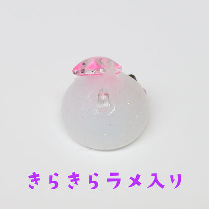 蟹座☆ほっぺちゃん／蓄光ラメほっぺちゃんストラップ／おまじないカード付き