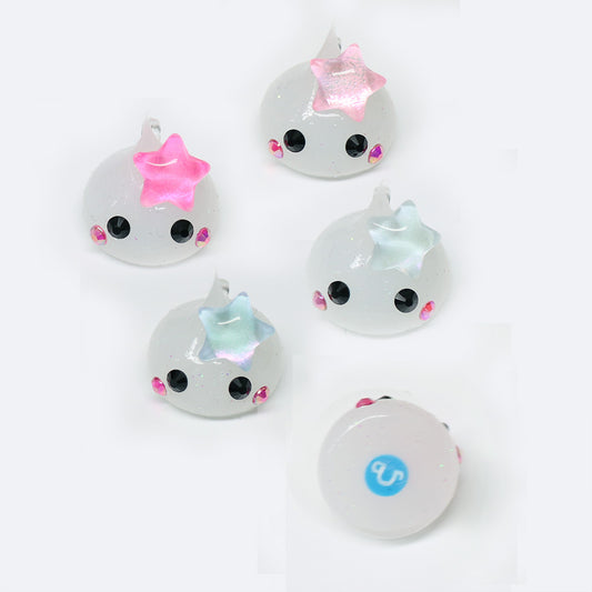 獅子座☆ほっぺちゃん／蓄光ラメほっぺちゃんストラップ／おまじないカード付き