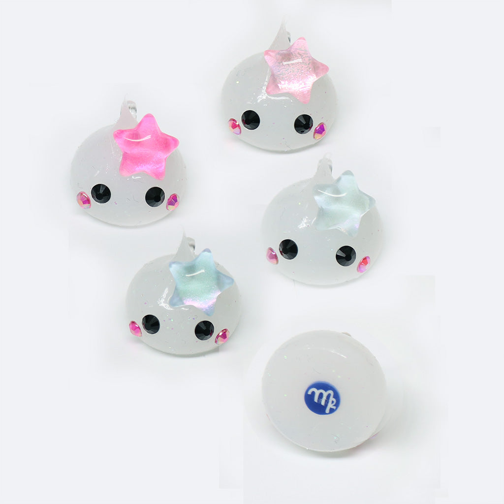 乙女座☆ほっぺちゃん／蓄光ラメほっぺちゃんストラップ／おまじないカード付き