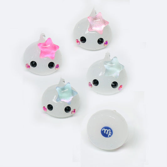 乙女座☆ほっぺちゃん／蓄光ラメほっぺちゃんストラップ／おまじないカード付き