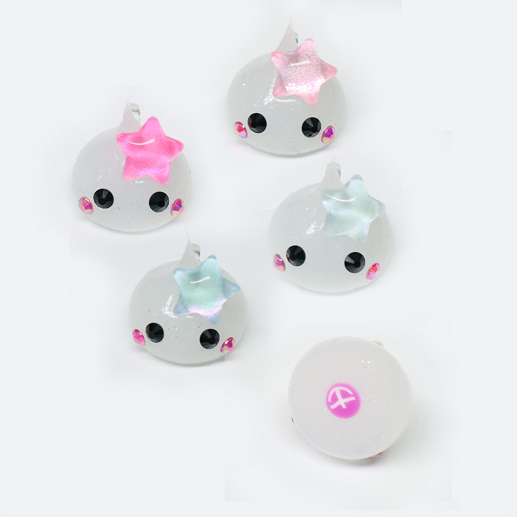 射手座☆ほっぺちゃん／蓄光ラメほっぺちゃんストラップ／おまじないカード付き