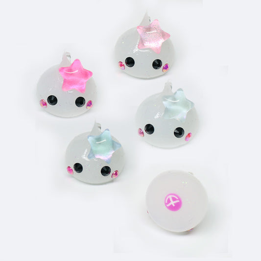 射手座☆ほっぺちゃん／蓄光ラメほっぺちゃんストラップ／おまじないカード付き