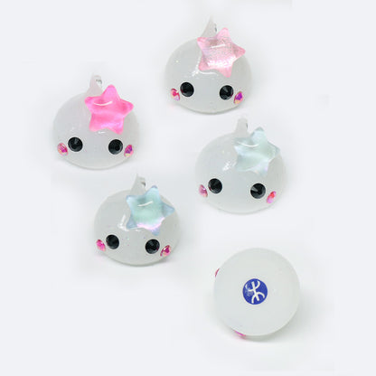 魚座☆ほっぺちゃん／蓄光ラメほっぺちゃんストラップ／おまじないカード付き