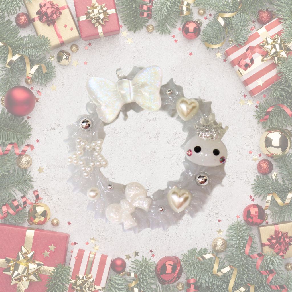 ゆめかわリース/シルバー ストラップ