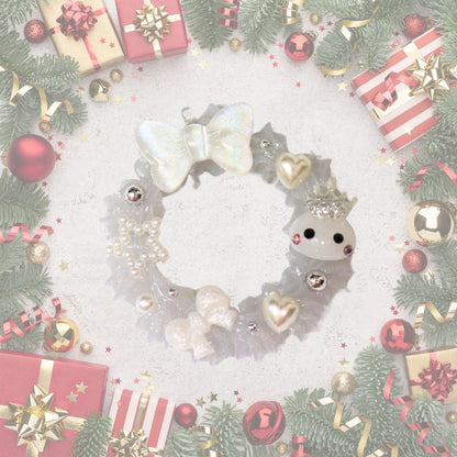 ゆめかわリース/シルバー ストラップ