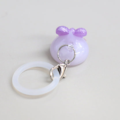 パープルパールほっぺちゃん めじるしチャーム