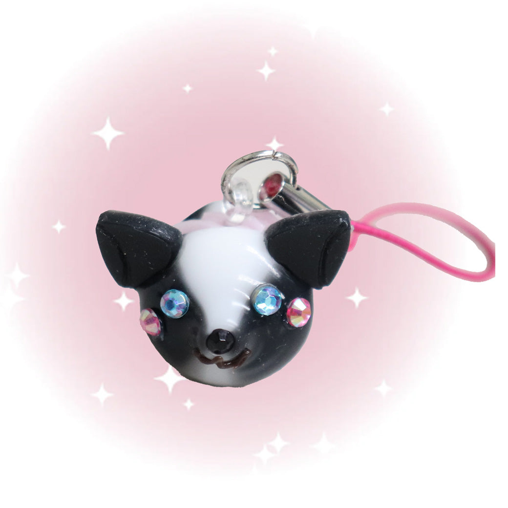 マカロン犬／sweetハスキー／ストラップ