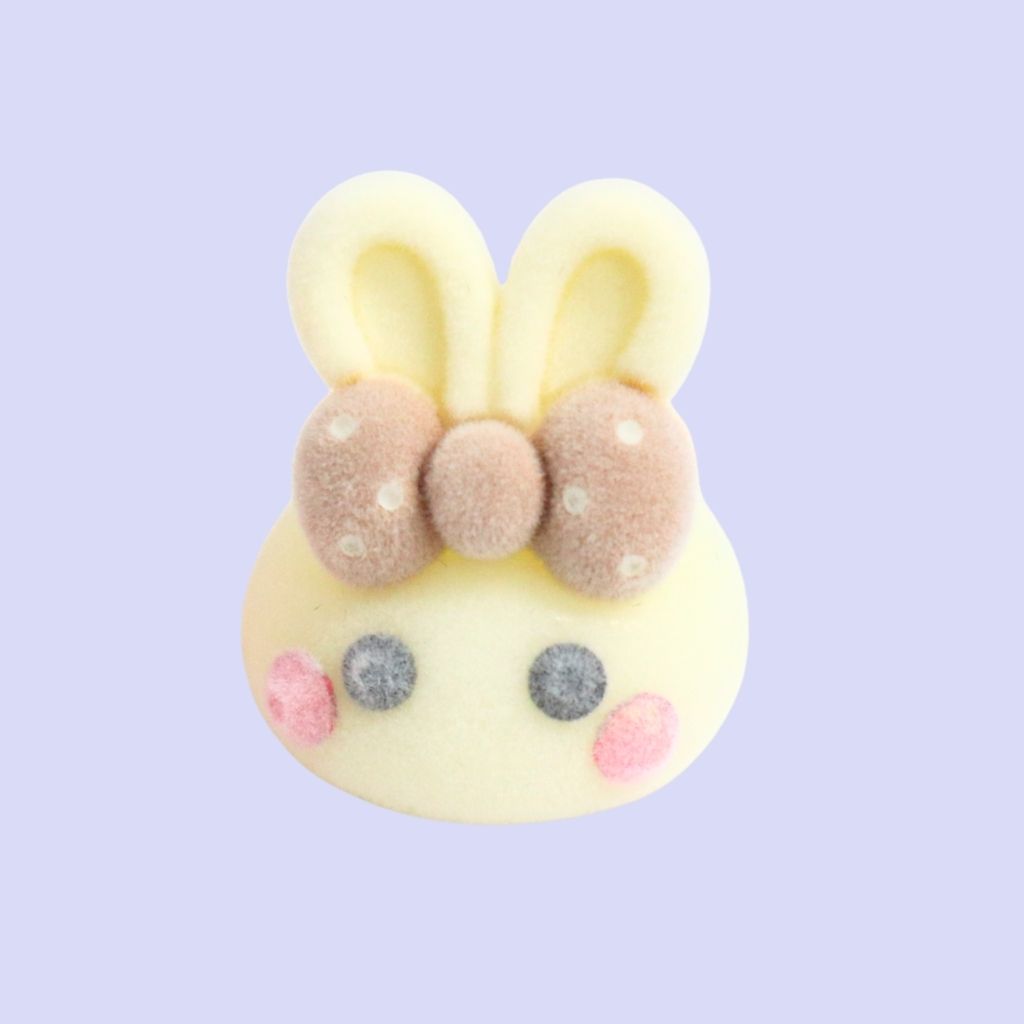 ふわふわウサギデカほっぺちゃん オブジェ
