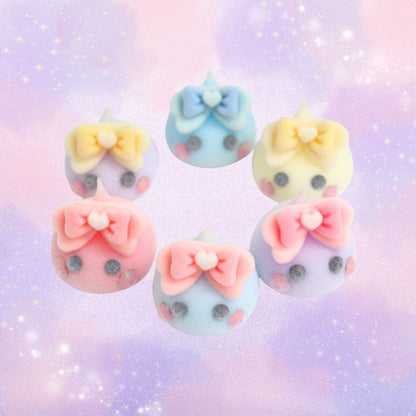 ふわふわリボンデカほっぺちゃん オブジェ