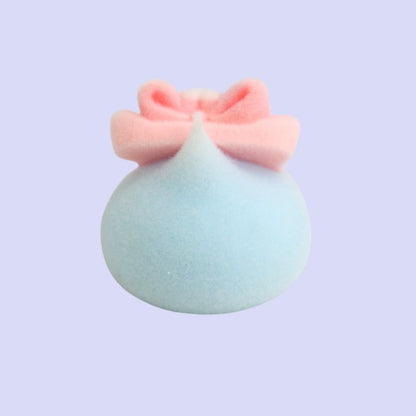 ふわふわリボンデカほっぺちゃん オブジェ