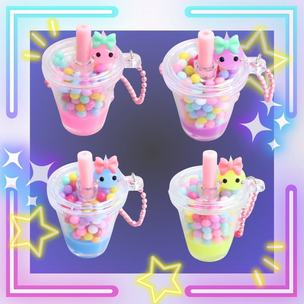 ネオンドリンクほっぺちゃんボールチェーン