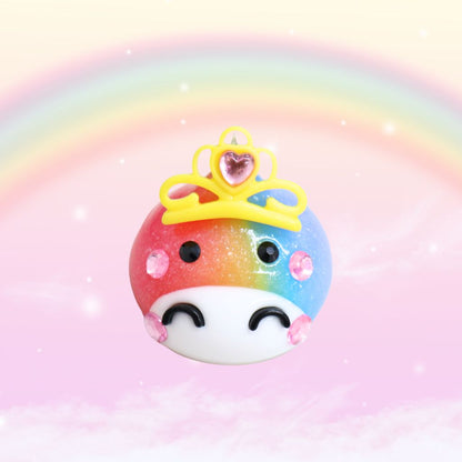 15周年特別記念　レインボーメガ被りほっぺちゃん/ケース付き　オブジェ